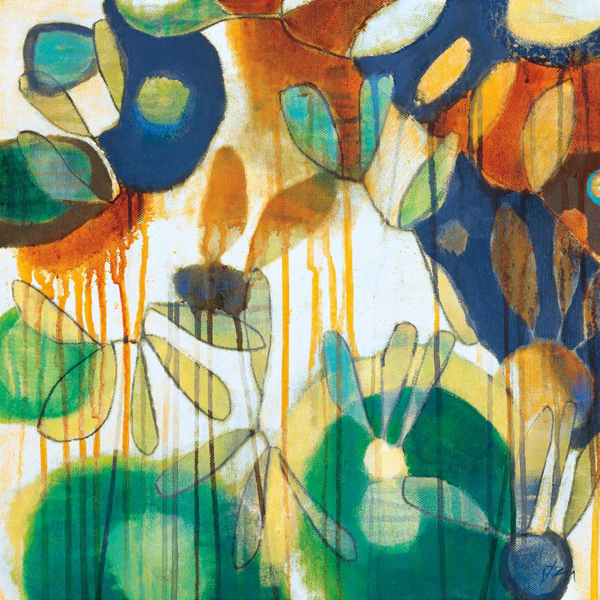 Tropical Burst II by artist  Jennifer Weber