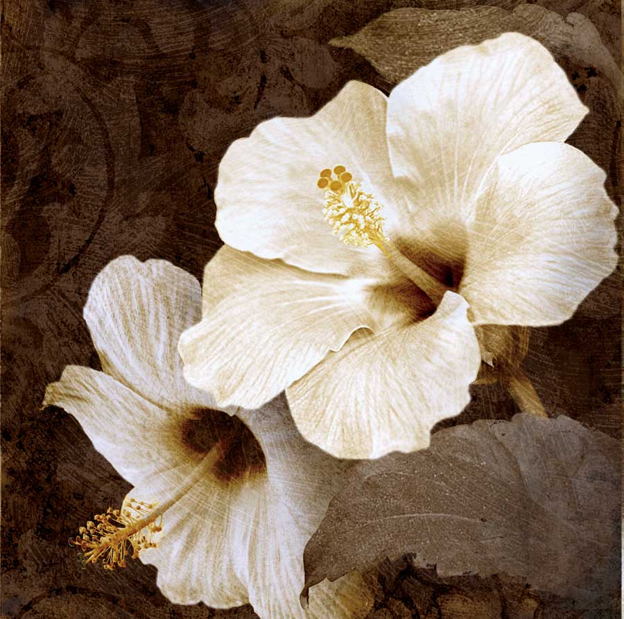 Verdant Blooms by artist Keith Mallett