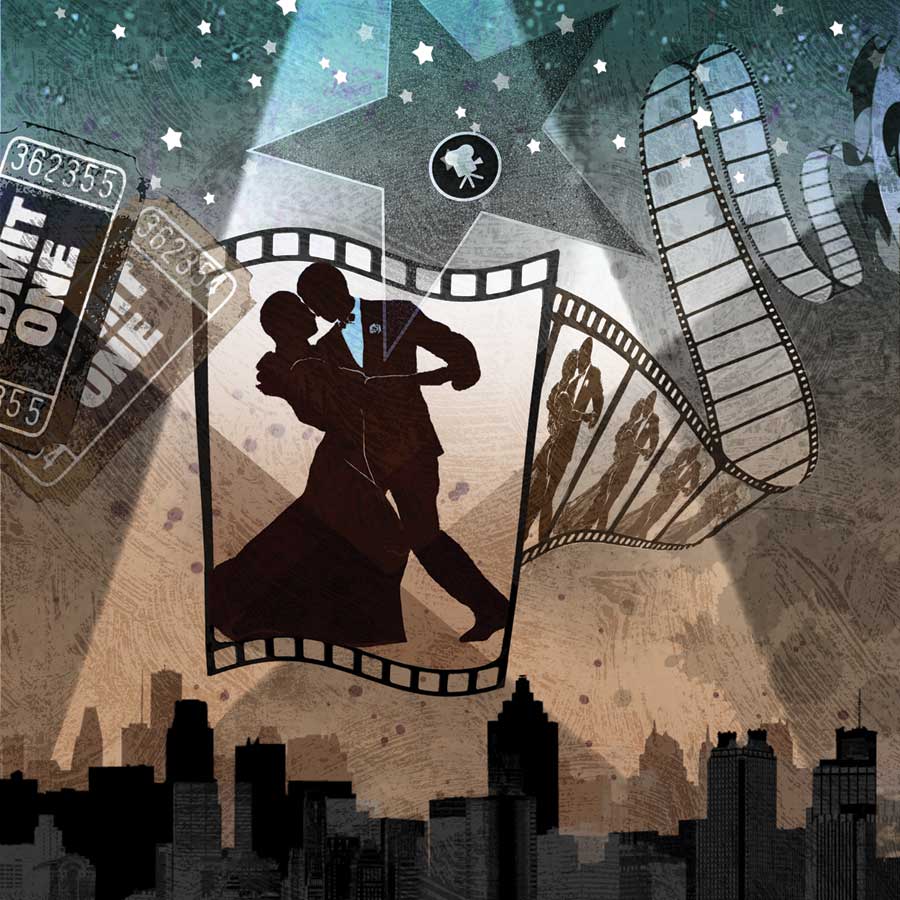 Two Tickets by artist Keith Mallett