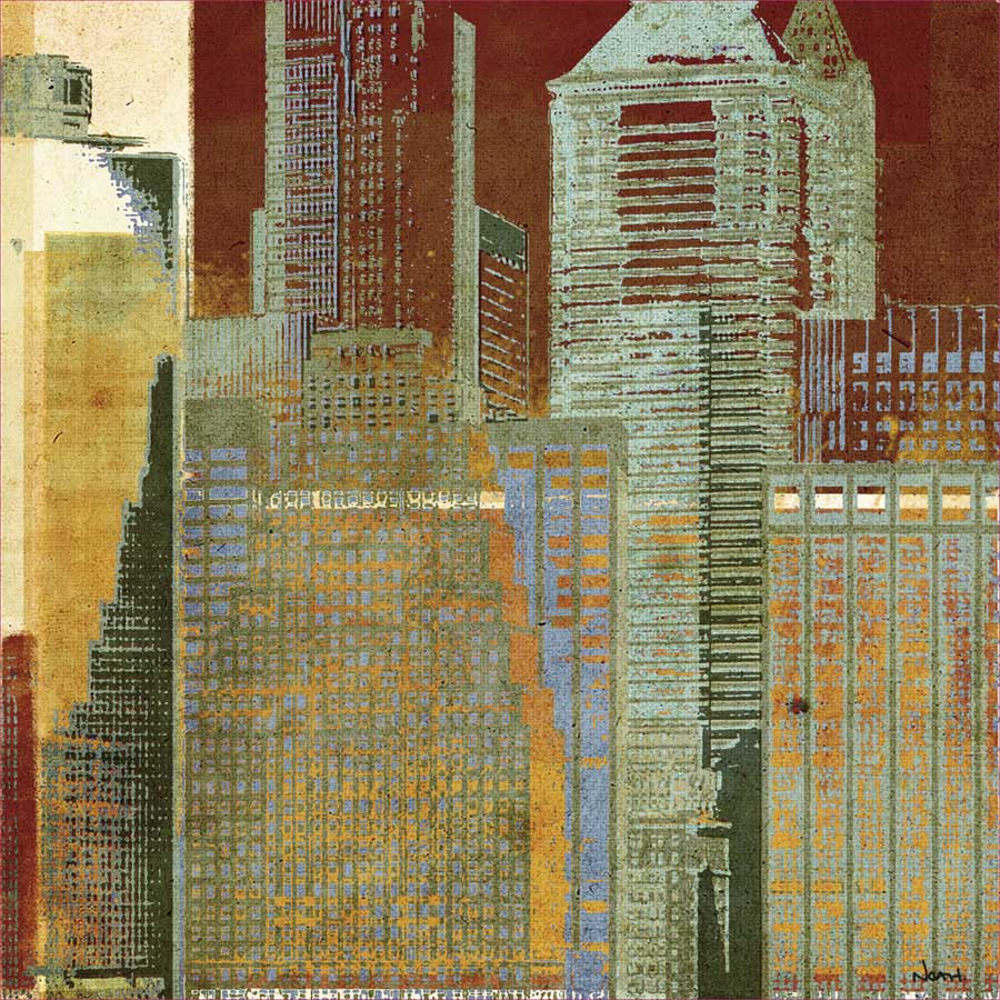 Urban Blocks I by artist  NOAH