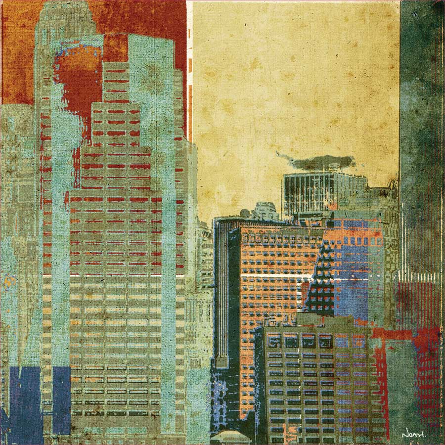 Urban Blocks II by artist  NOAH