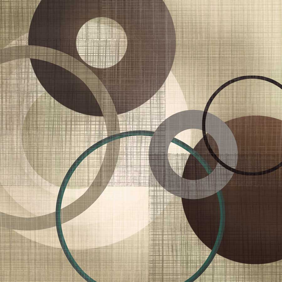 Hoops 'n' Loops I by artist Tandi Venter