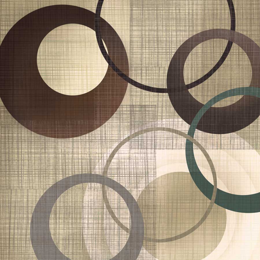 Hoops 'n' Loops  II by artist Tandi Venter