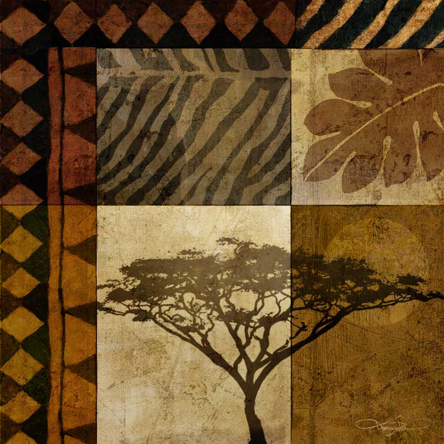 Acacia Sunrise I by artist Keith Mallett