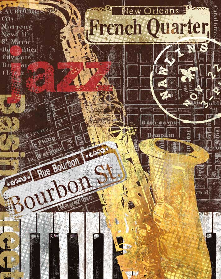 N'awlins by artist Keith Mallett