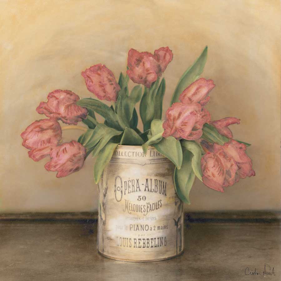 Royal Tulips by artist Cristin Atria