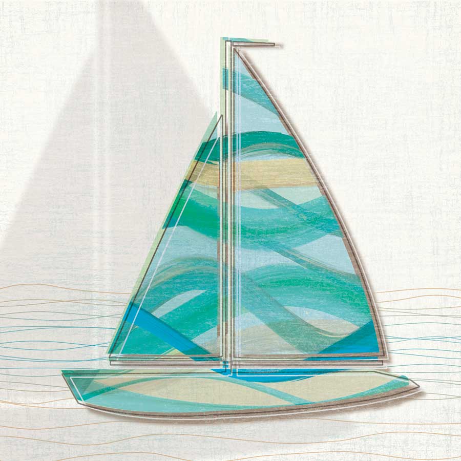 Smooth Sailing II by artist Tandi Venter