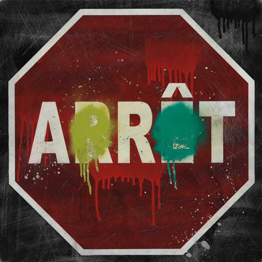 Arret by artist Daniel Bombardier (D3N!@L)