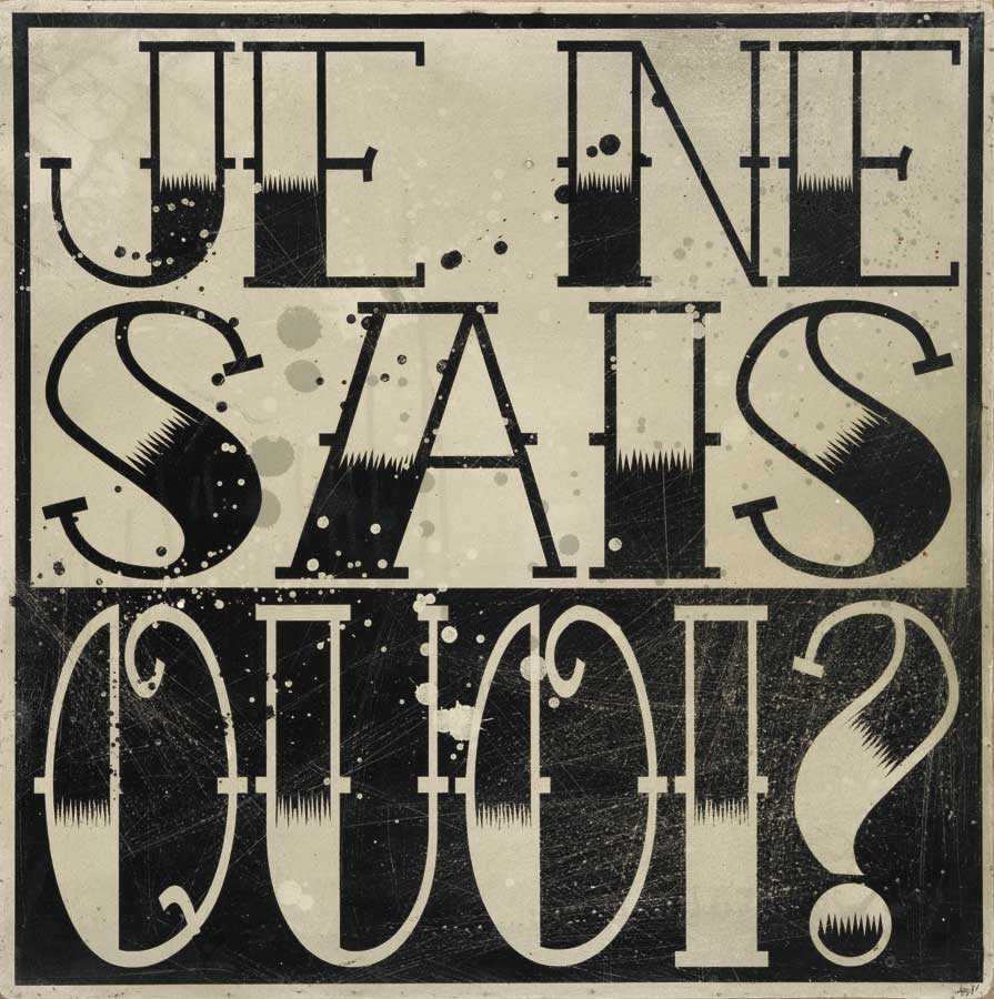 Je Ne Sais Quoi? by artist Daniel Bombardier (D3N!@L)