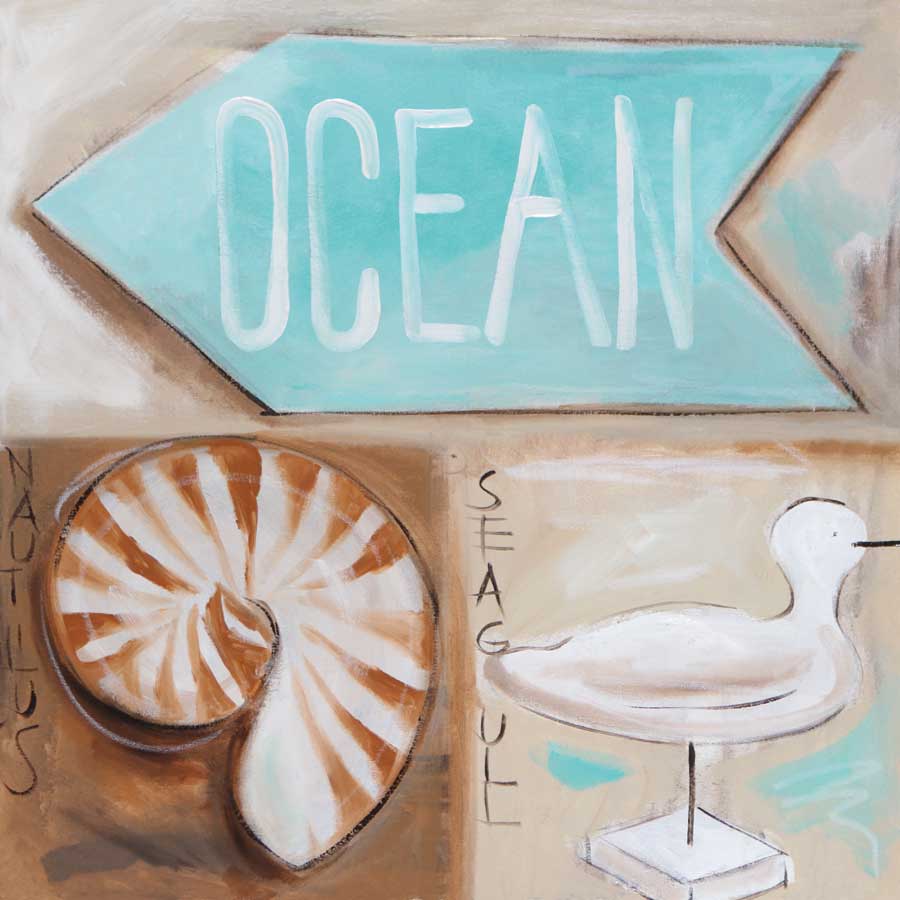Where's the Ocean? by artist Amanda J. Brooks