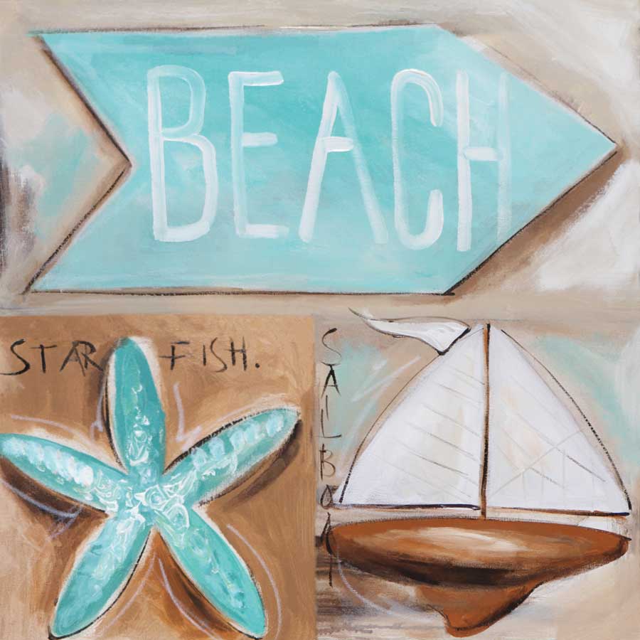 Where's the Beach? by artist Amanda J. Brooks