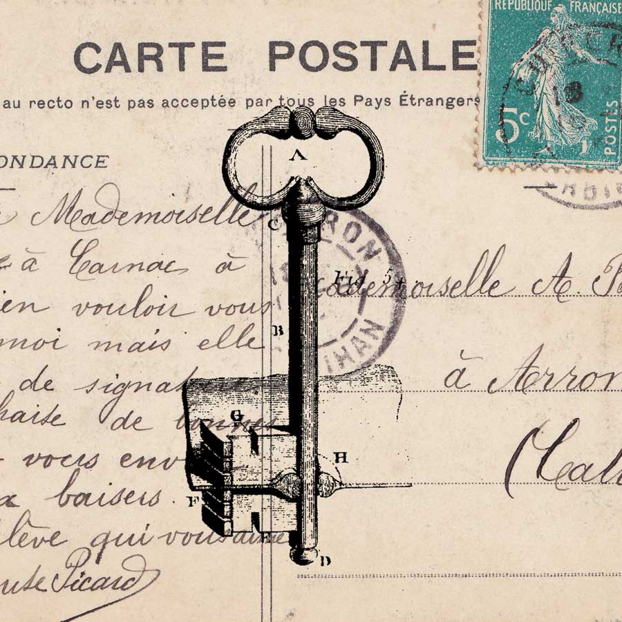 Key To My Heart I by artist Sabine Berg