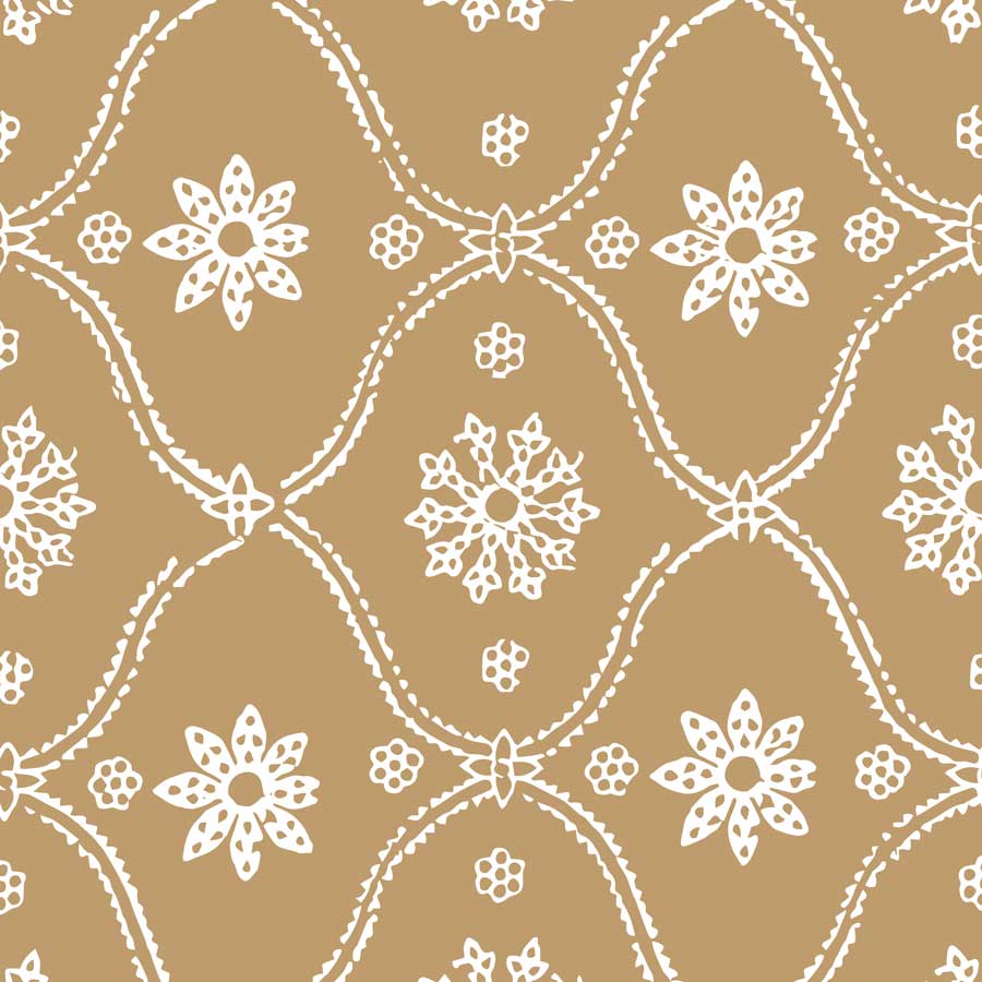 Woodblock Pattern III by artist Sabine Berg