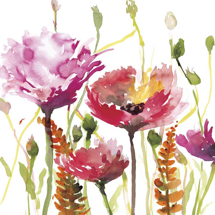 Blooms and Buds by artist  Rebecca Meyers