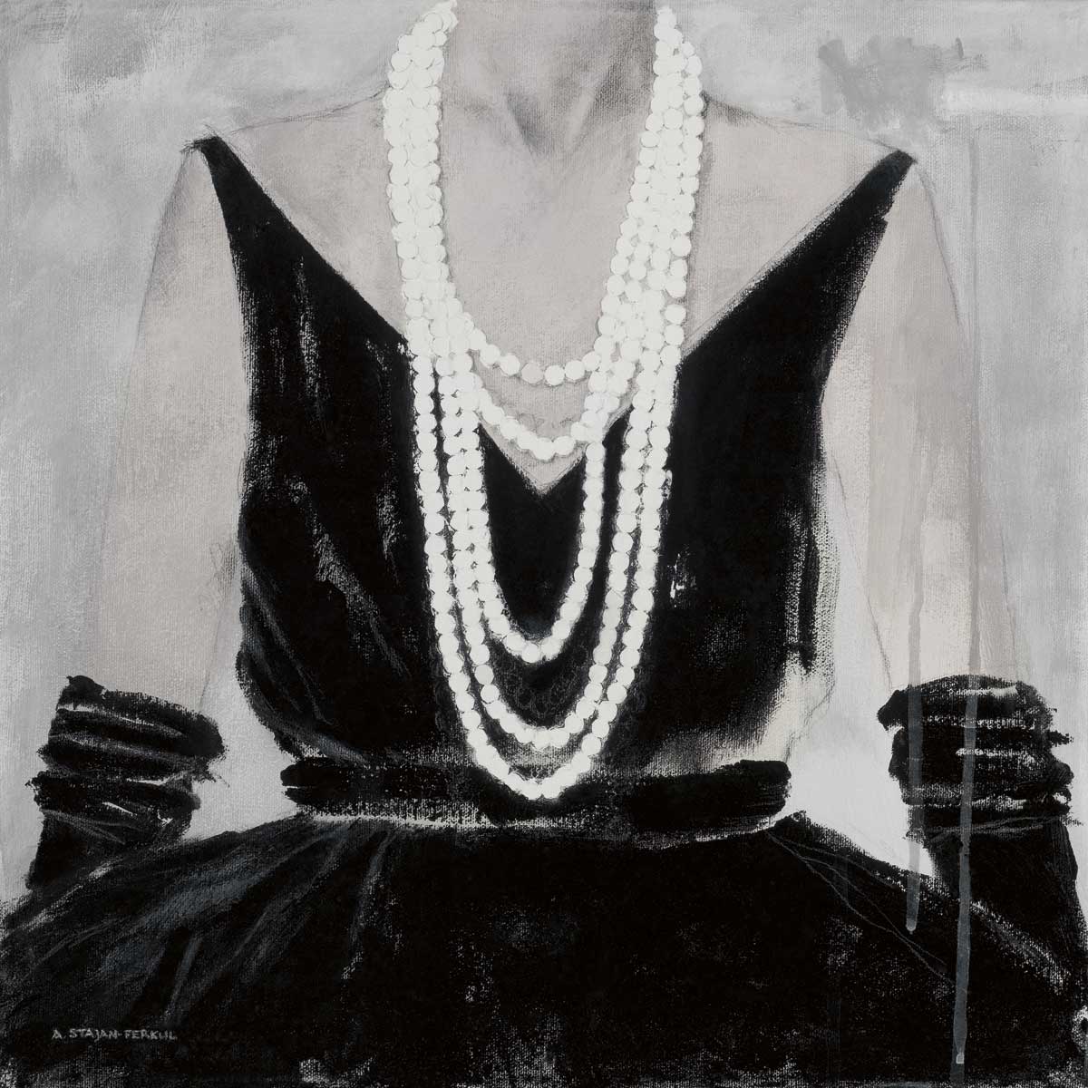 The Way She Looks Tonight by artist  Andrea Stajan-Ferkul