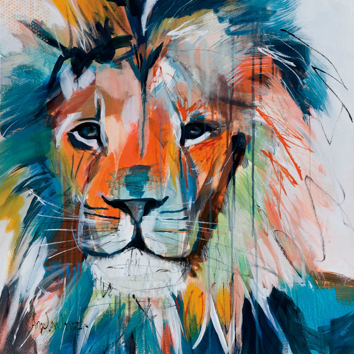 Do You Want My Lions Share by artist  Angela Maritz