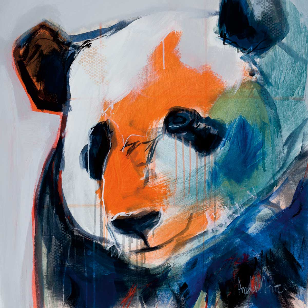 Call Me Pand by artist  Angela Maritz