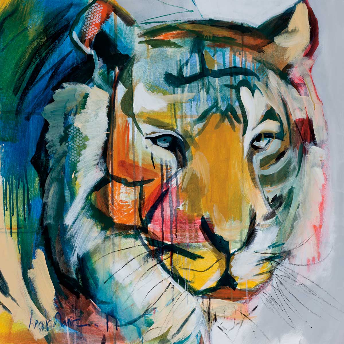 Tiger Tiger by artist  Angela Maritz