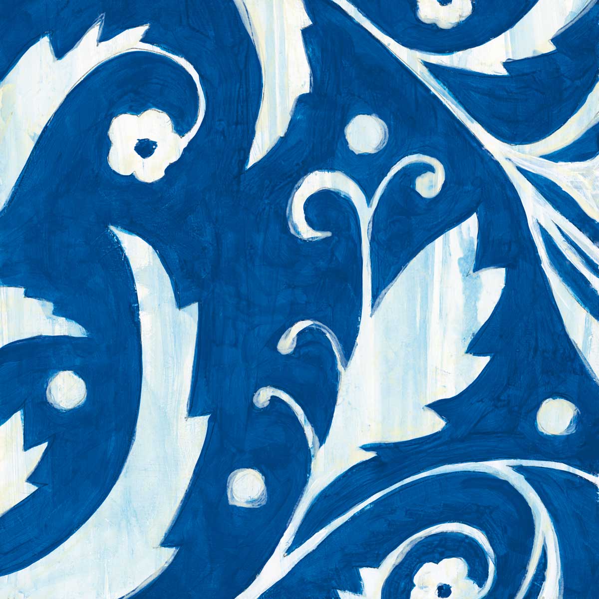 Tangled In Blue I by artist  Hope Smith