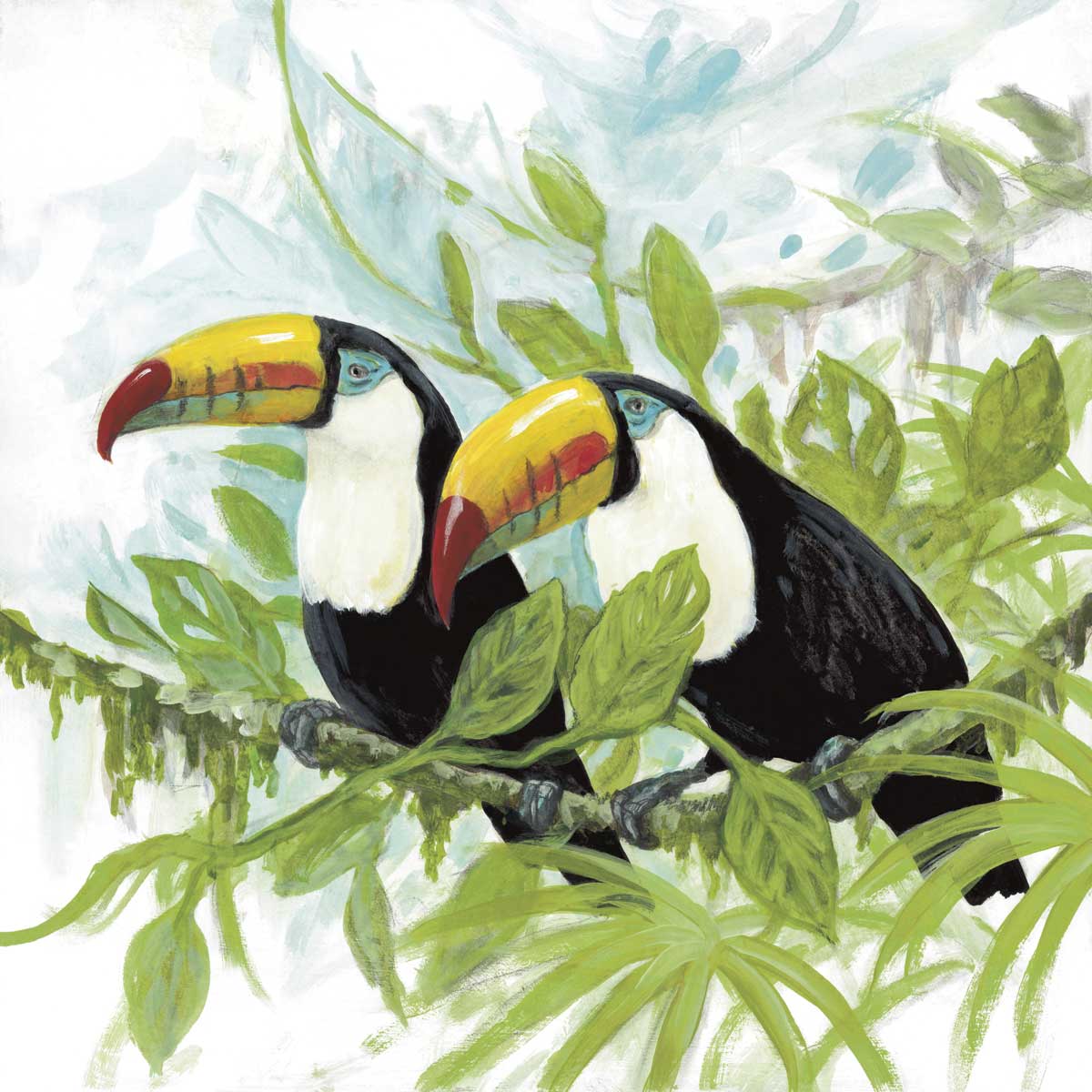 Toucans by artist  Arnie Fisk