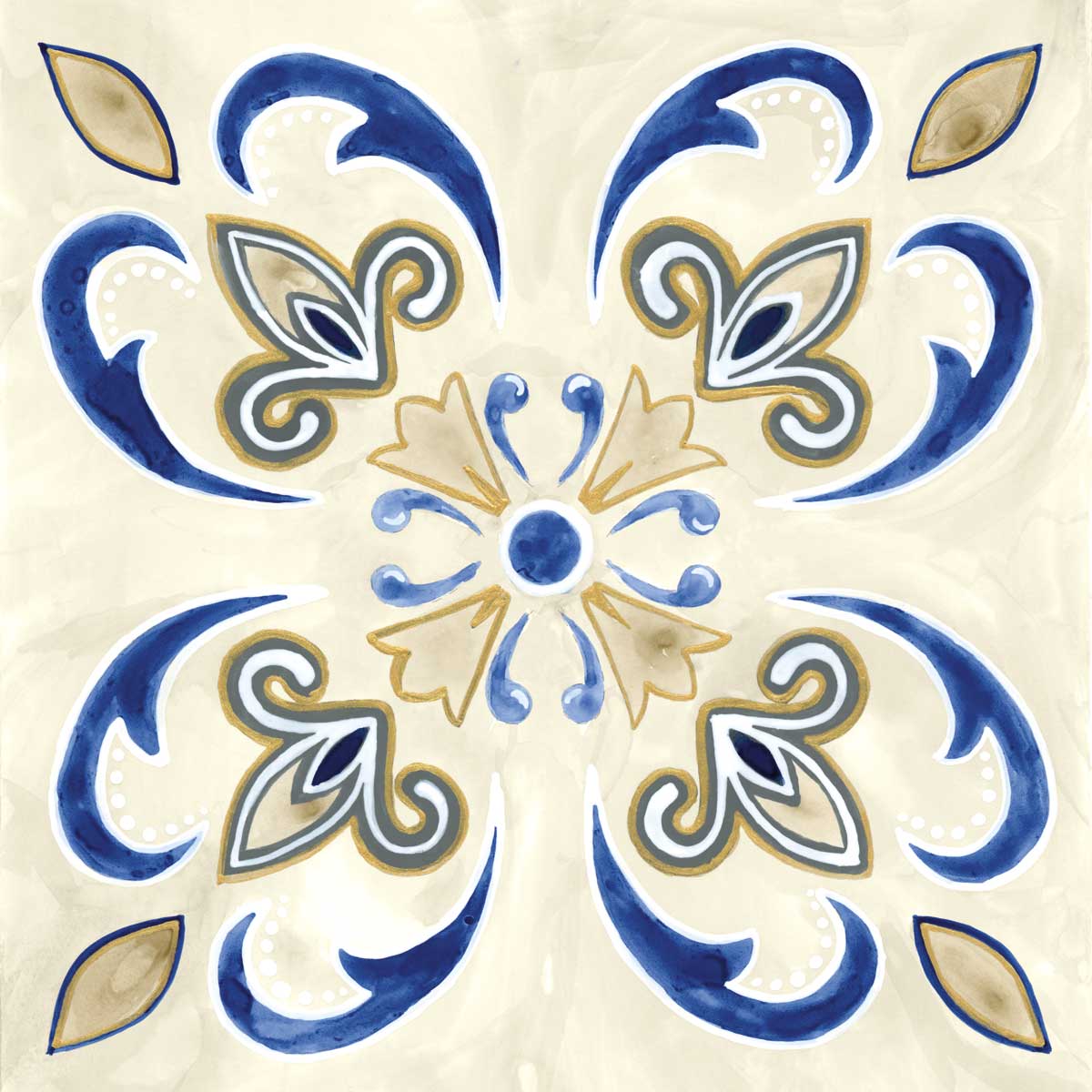 Timeless Tiles II by artist  Debbie Banks