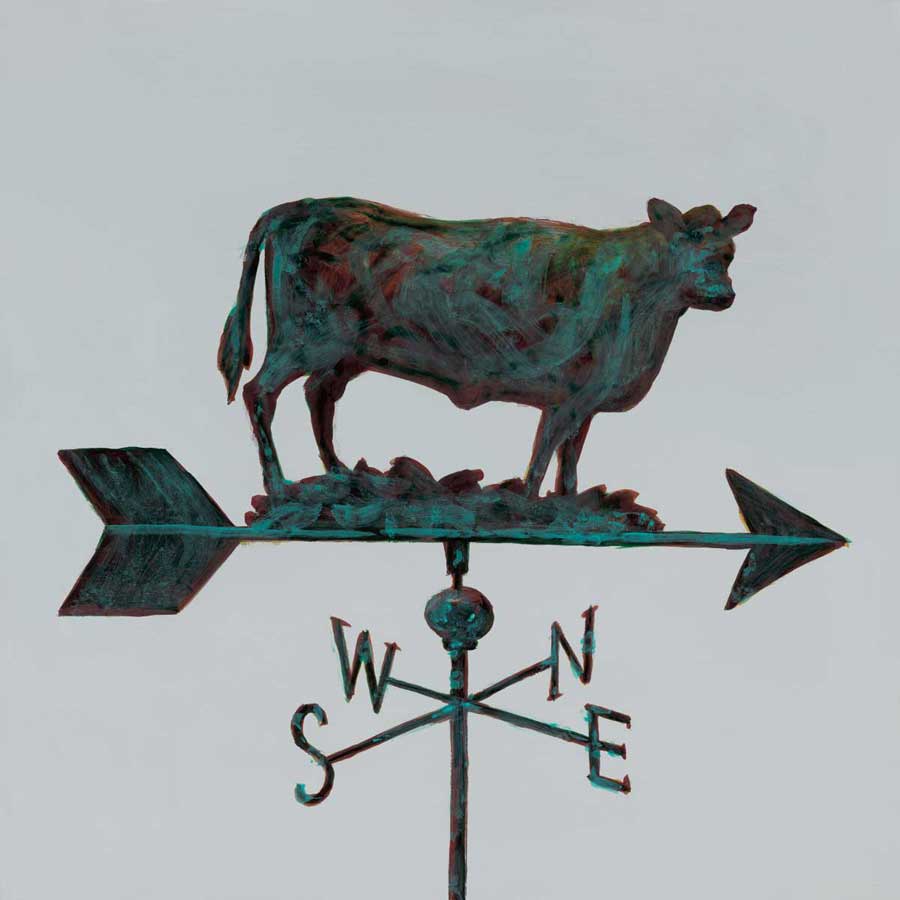 Rural Relic Cow by artist  Arnie Fisk