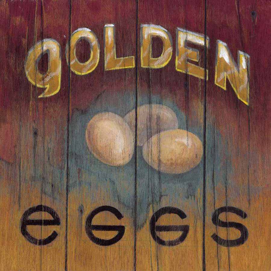Golden Eggs by artist  Arnie Fisk