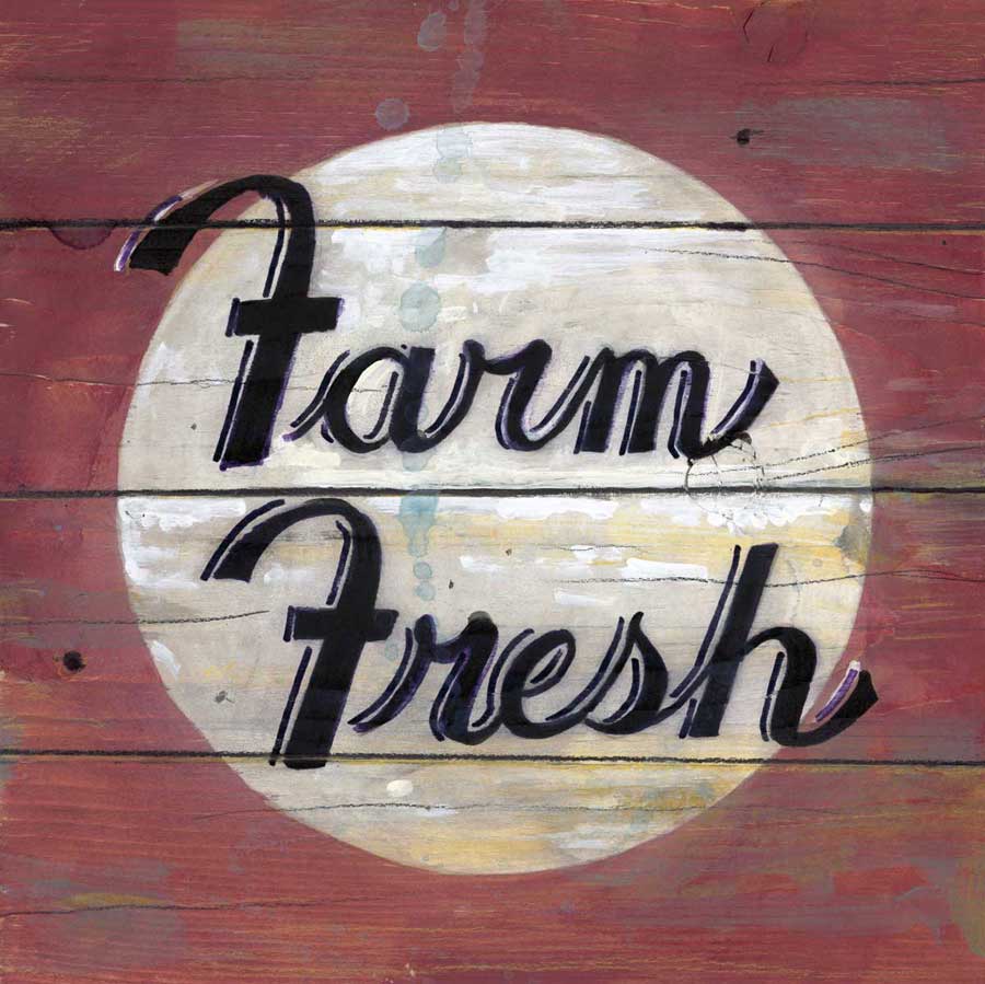 Farm Fresh II by artist  Arnie Fisk
