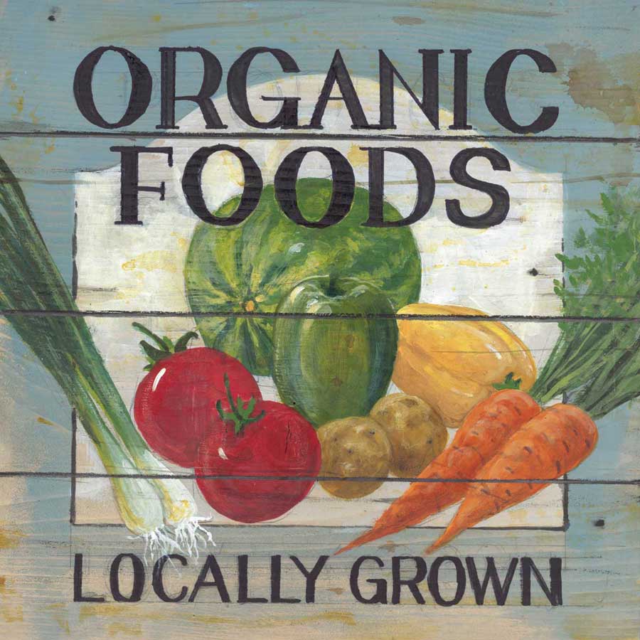 Organic Foods by artist  Arnie Fisk