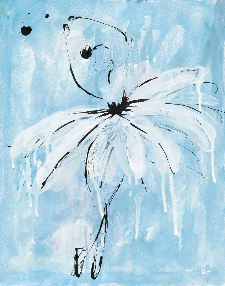 Ballerina Bliss I by artist  Yvette St. Amant