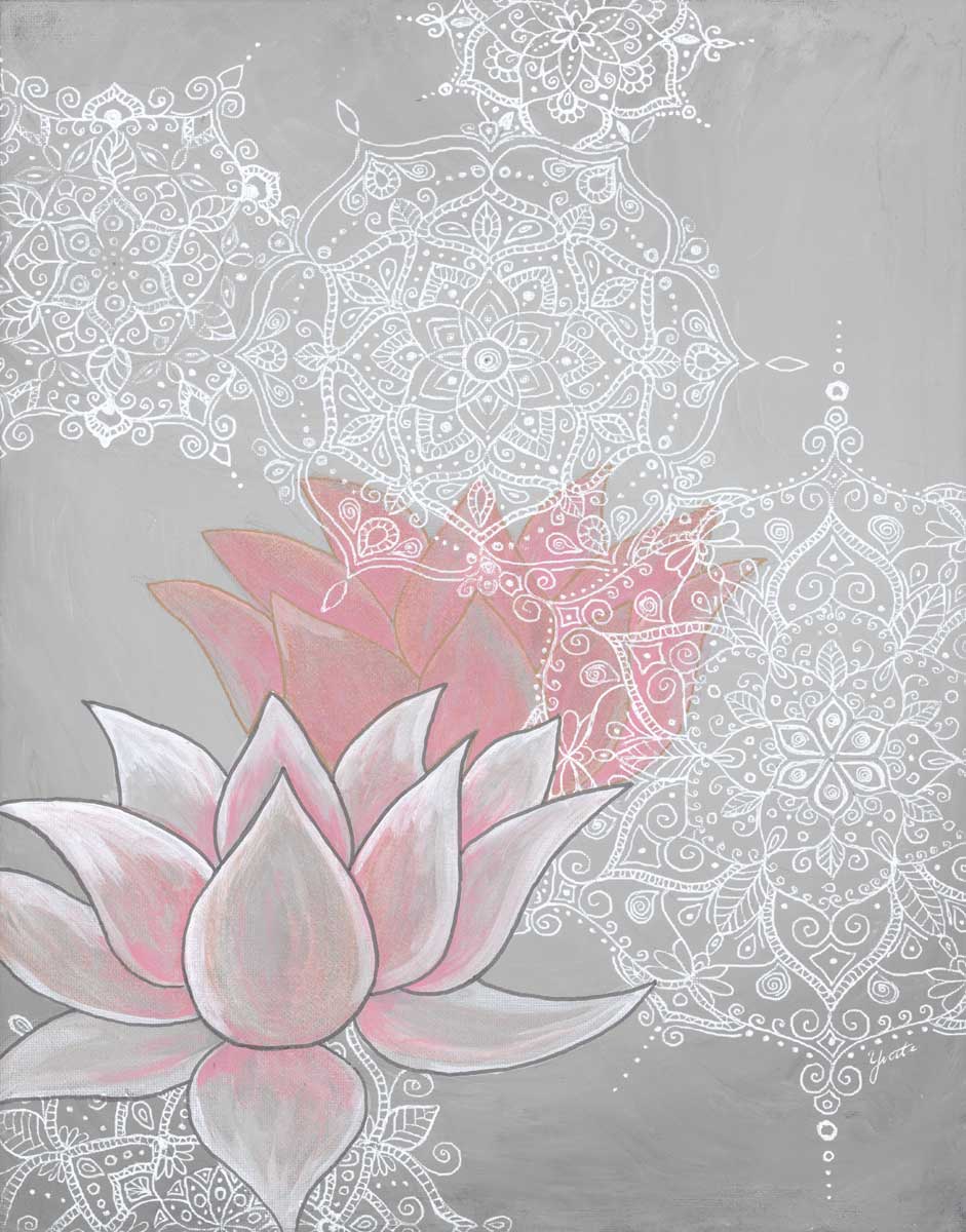 Lace Lotus II by artist  Yvette St. Amant