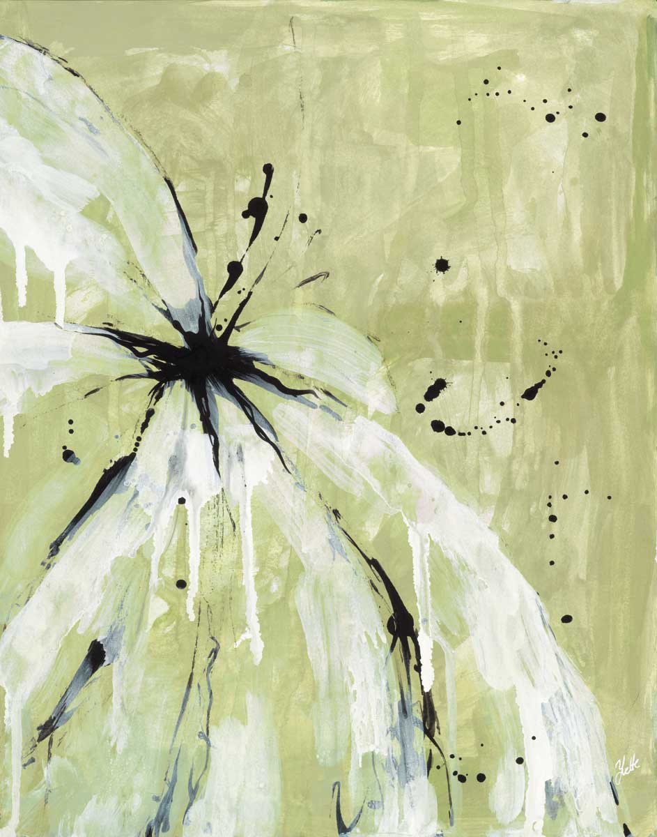 Matcha Daisy I by artist  Yvette St. Amant