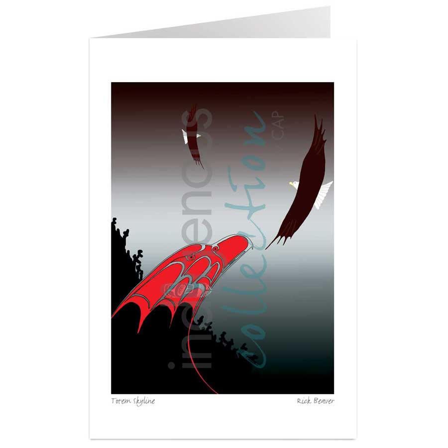 Totem Skyline by artist Rick Beaver