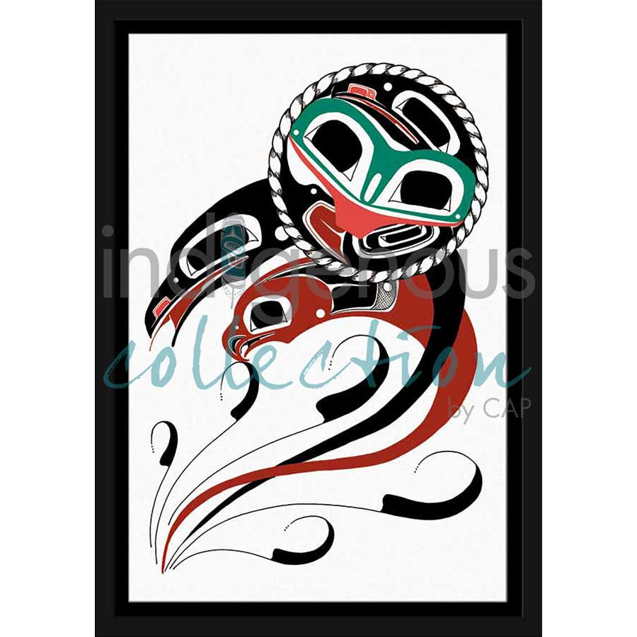 Unity by artist Danny Dennis - Tsimshian . Indigenous Collection