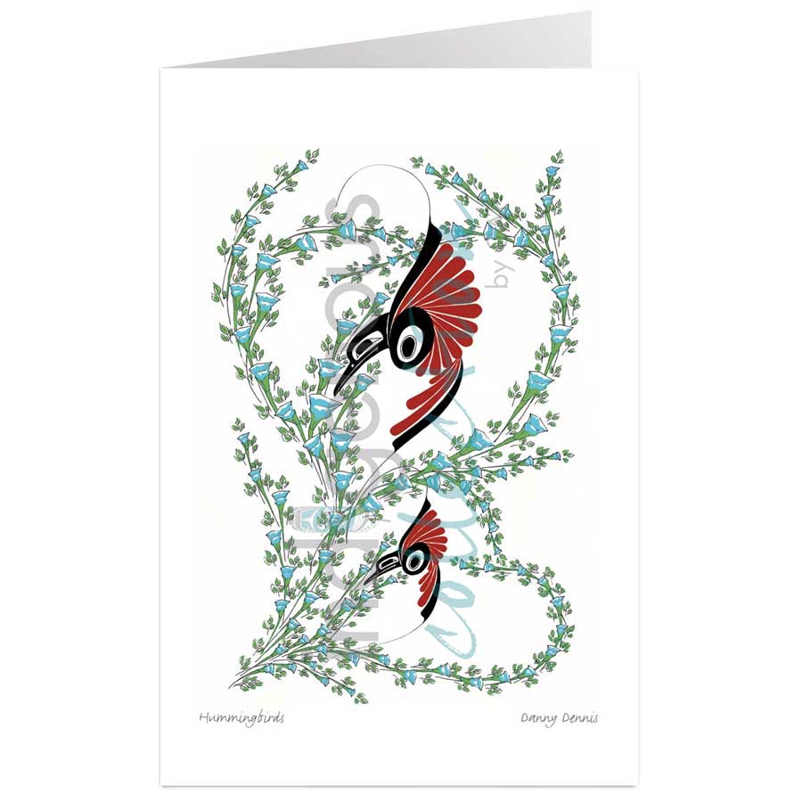 Hummingbirds by artist Danny Dennis