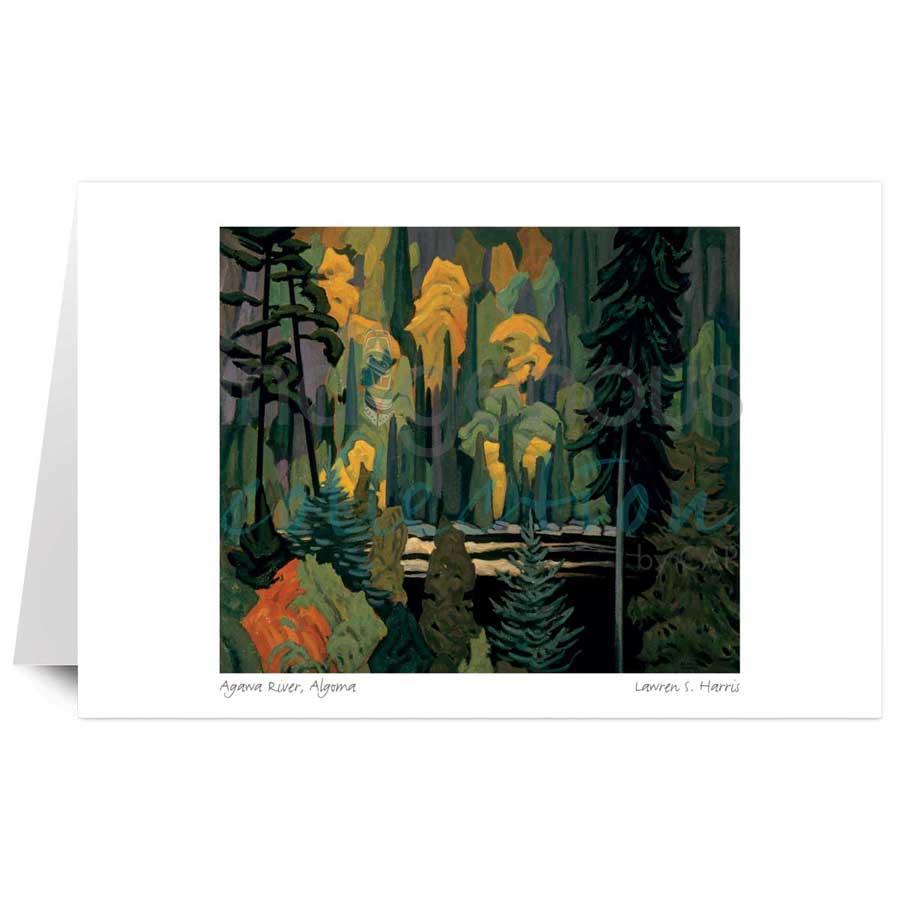 Agawa River, Algoma by artist Lawren S. Harris