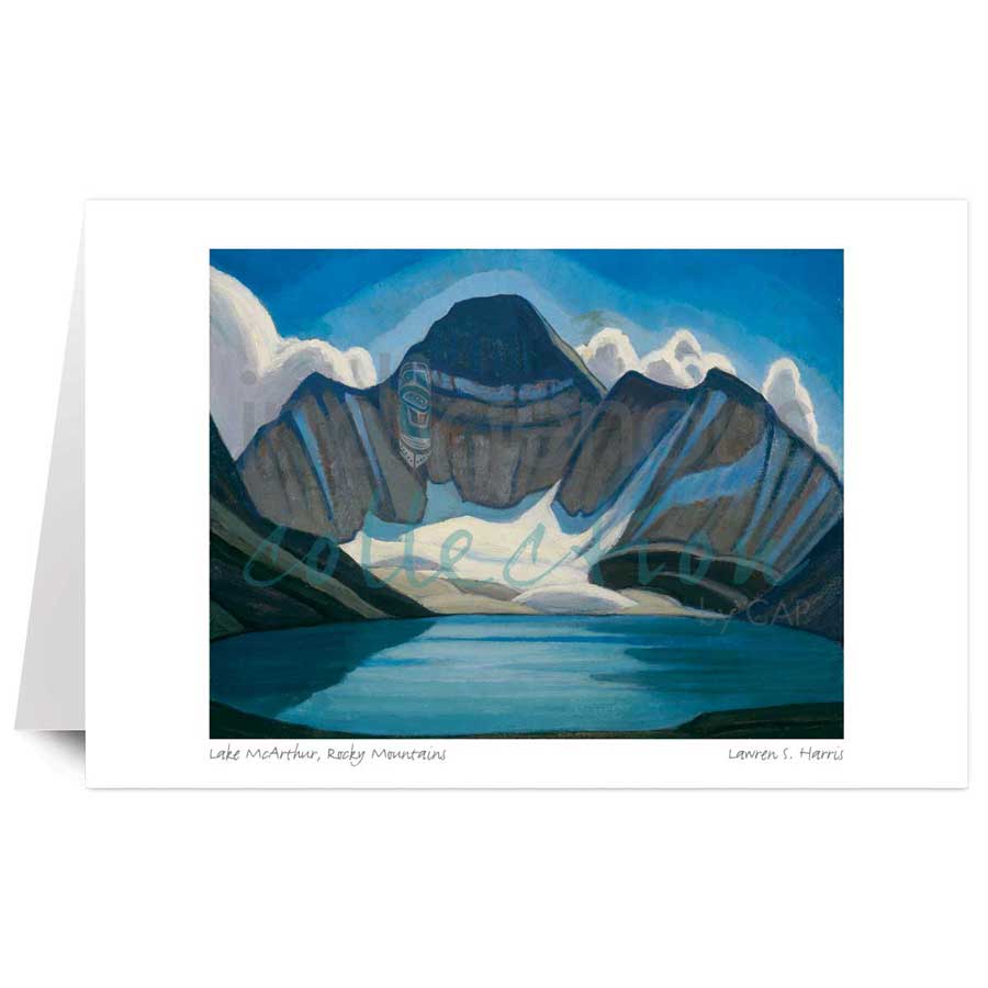 Lake McArthur, Rocky Mountains by artist Lawren S. Harris