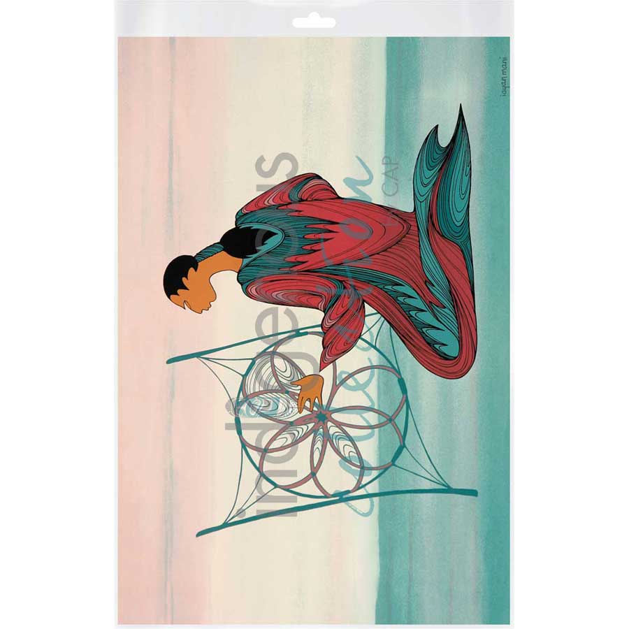 Dream Catcher by artist Maxine Noel - Santee Oglala Sioux. Indigenous Collection