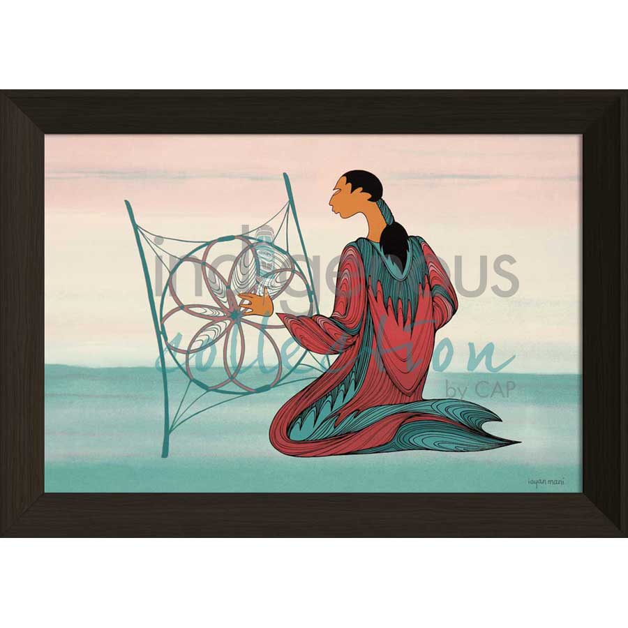 Dream Catcher by artist Maxine Noel - Santee Oglala Sioux. Indigenous Collection