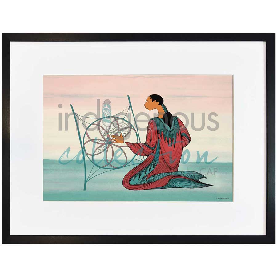 Dream Catcher by artist Maxine Noel - Santee Oglala Sioux. Indigenous Collection