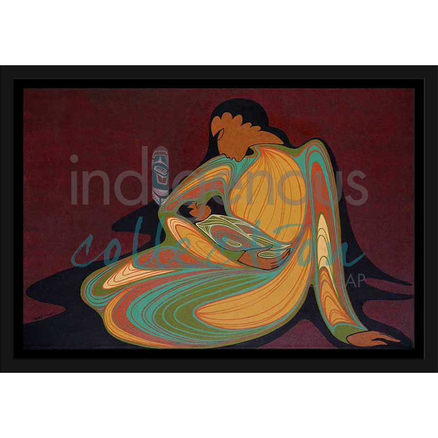 Mother & Child by artist Maxine Noel - Santee Oglala Sioux. Indigenous Collection