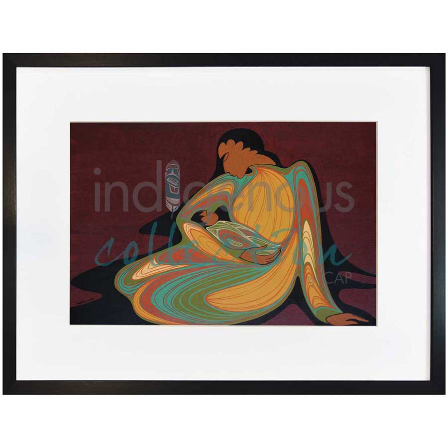 Mother & Child by artist Maxine Noel - Santee Oglala Sioux. Indigenous Collection