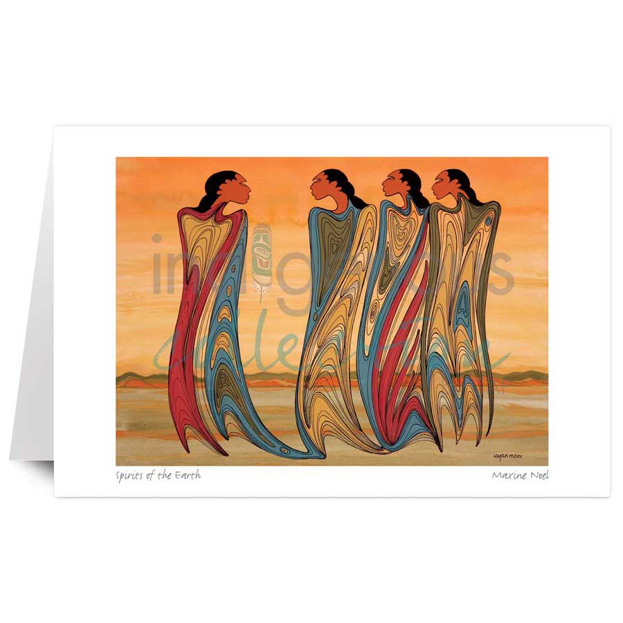 Spirits of the Earth by artist Maxine Noel