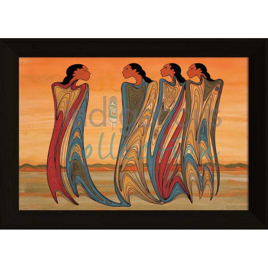 Spirits of the Earth by artist Maxine Noel - Santee Oglala Sioux. Indigenous Collection