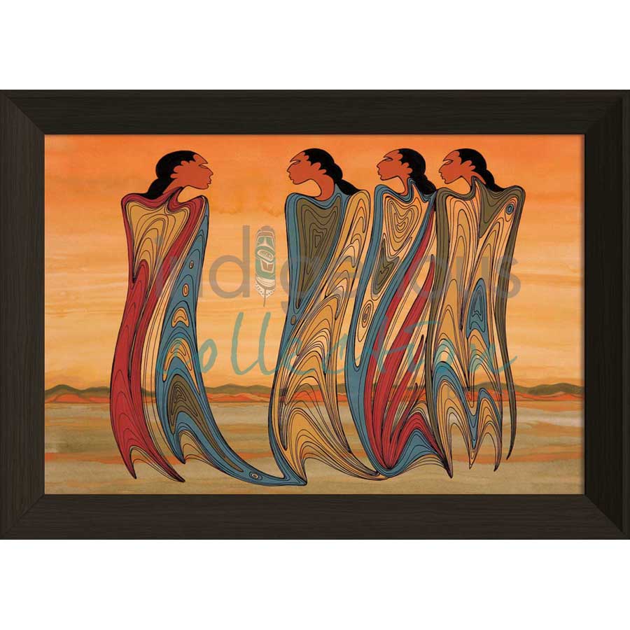 Spirits of the Earth by artist Maxine Noel - Santee Oglala Sioux. Indigenous Collection