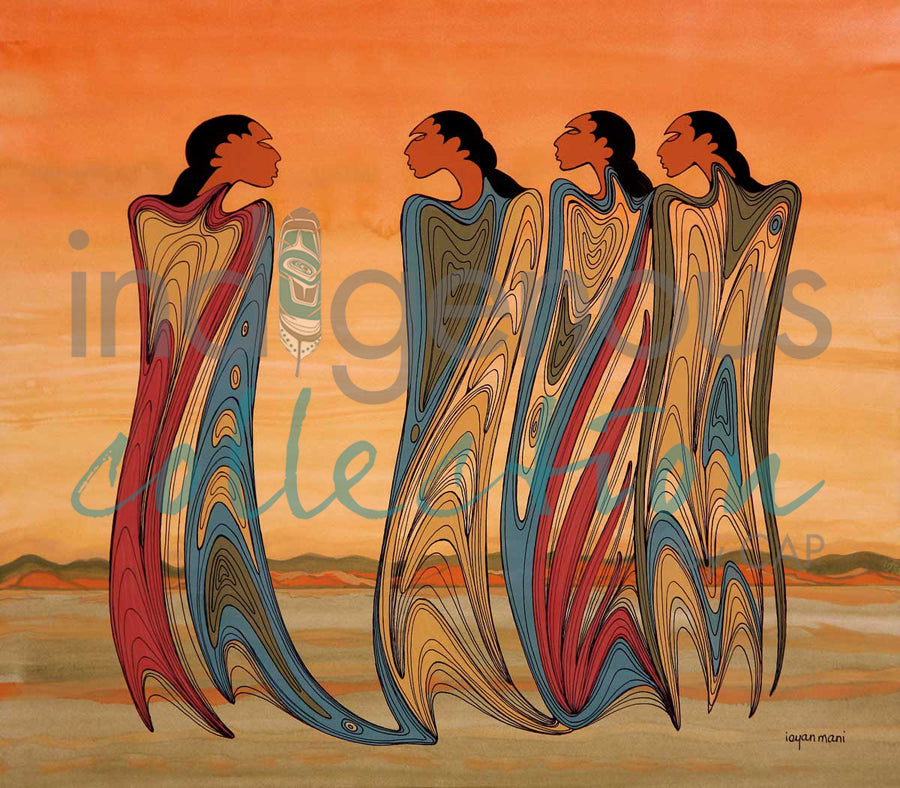 Spirits of the Earth by artist Maxine Noel
