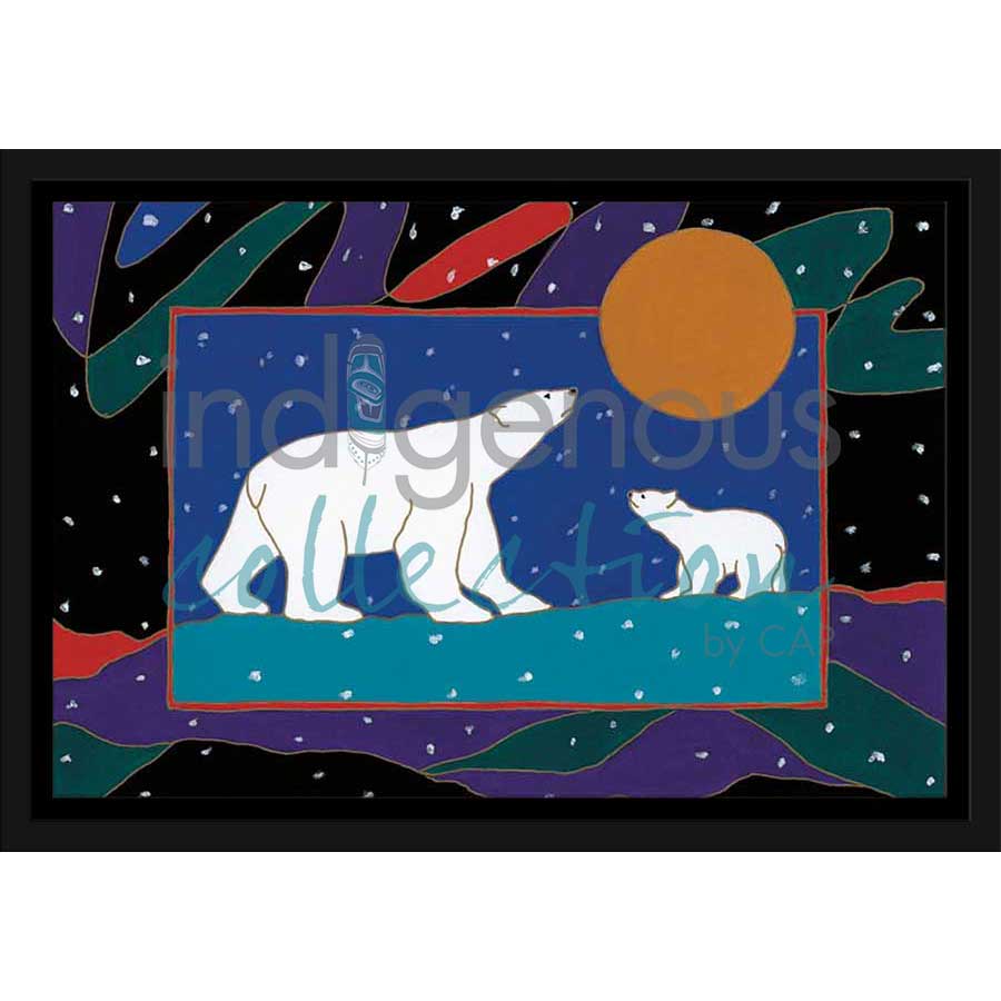 First Winter by artist Dawn Oman - Denesuline (Chipewyan). Indigenous Collection