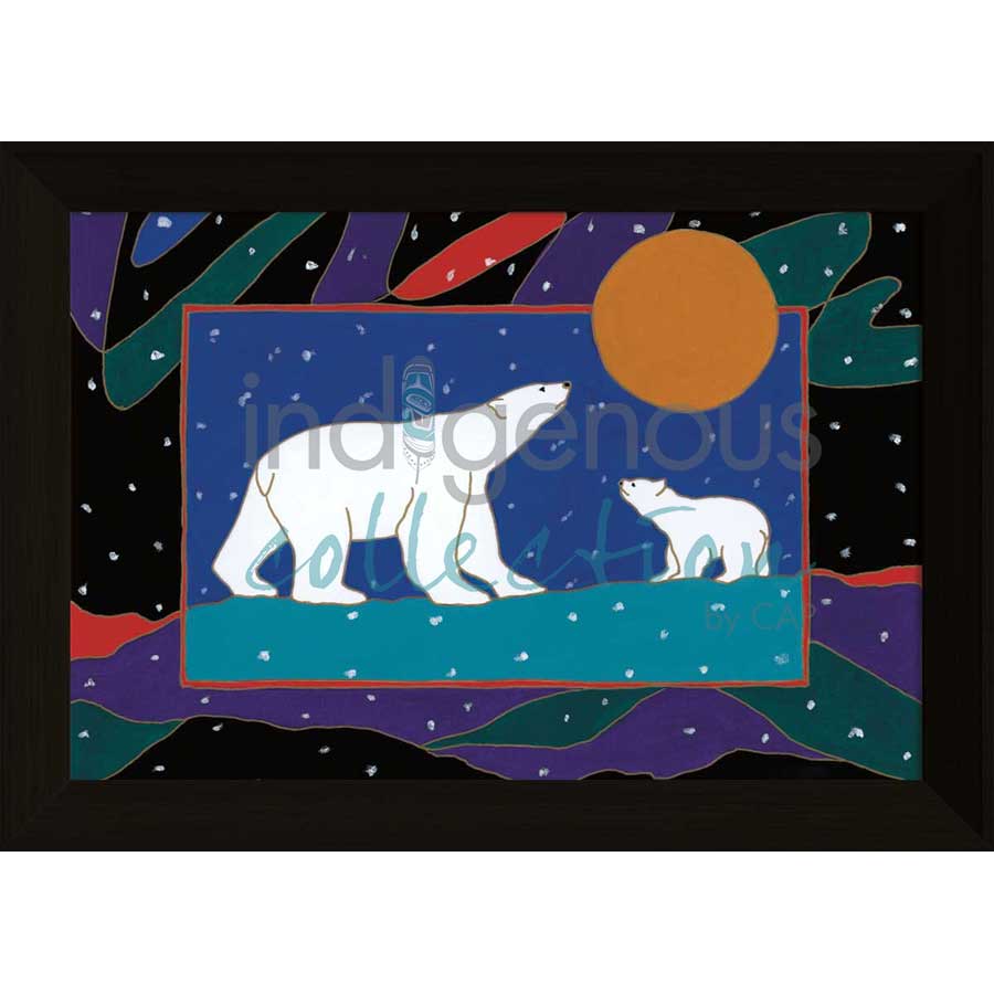 First Winter by artist Dawn Oman - Denesuline (Chipewyan). Indigenous Collection