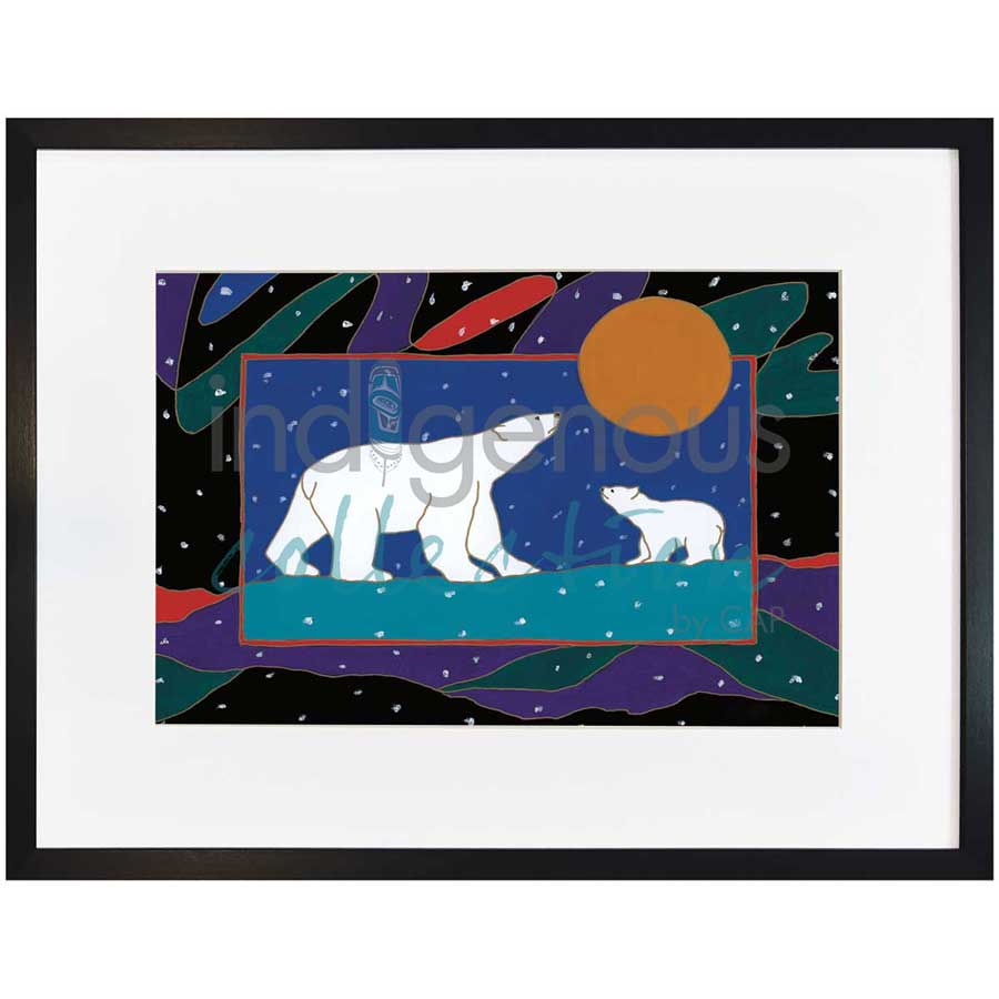 First Winter by artist Dawn Oman - Denesuline (Chipewyan). Indigenous Collection