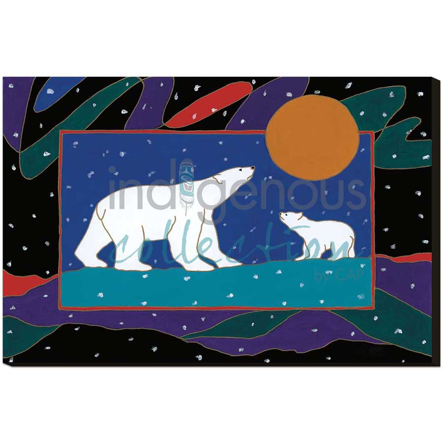 First Winter by artist Dawn Oman - Denesuline (Chipewyan). Indigenous Collection
